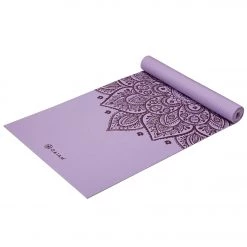 Gaiam 5mm Printed Yoga Mat Lilac Sundial YOGA MATS & PROPS