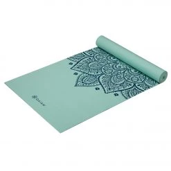 Gaiam 5mm Yoga Mat Cool Mint Sundial YOGA MATS & PROPS