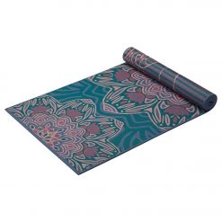 YOGA MATS & PROPS Gaiam 6mm Premium Reversible Yoga Mat Jade Salutation