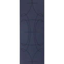 Gaiam 6mm Alignment Yoga Mat Ink