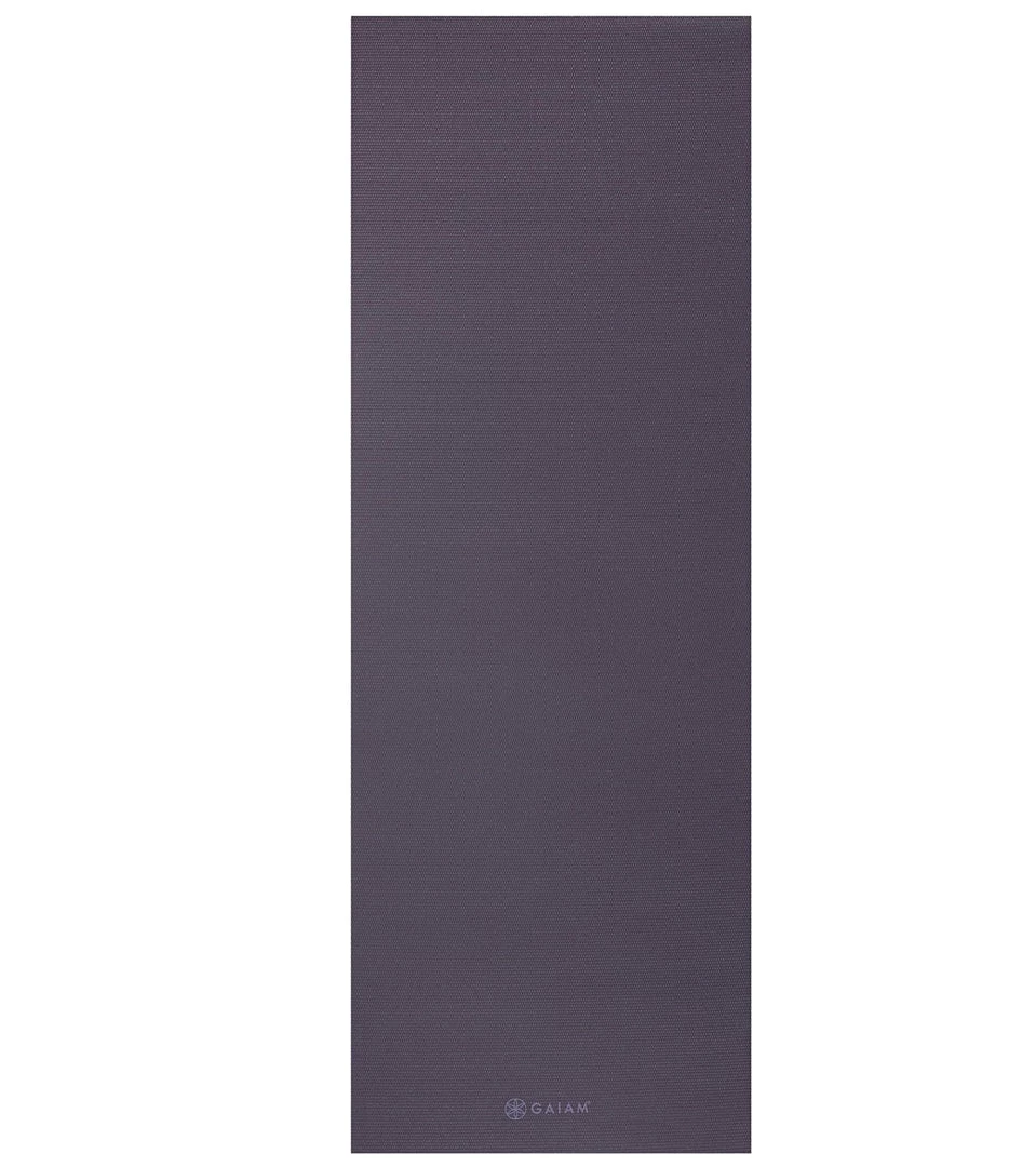 Gaiam 6mm + Antimicrobial Yoga Mat Blackcurrant 3 Gaiam 6mm + Antimicrobial Yoga Mat Blackcurrant