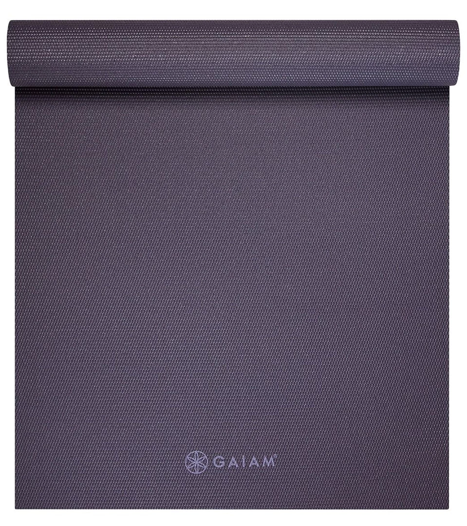 Gaiam 6mm + Antimicrobial Yoga Mat Blackcurrant 5 Gaiam 6mm + Antimicrobial Yoga Mat Blackcurrant