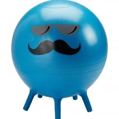 Gaiam Kids Funny Faces Stay-N-Play Ball XL Mr. Mustache YOGA MATS & PROPS 9 Gaiam Kids Funny Faces Stay-N-Play Ball XL Mr. Mustache YOGA MATS & PROPS