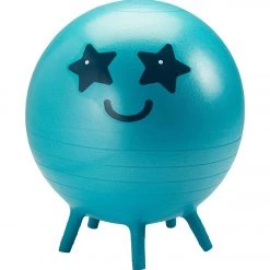 Gaiam Kids Funny Faces Stay-N-Play Ball XL Starry-Eyes YOGA MATS & PROPS
