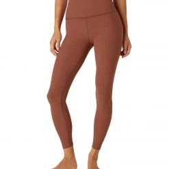 NEW ARRIVALS Beyond Yoga Spacedye High Waisted Caught In The Midi 7/8 Yoga Leggings Copper Heather