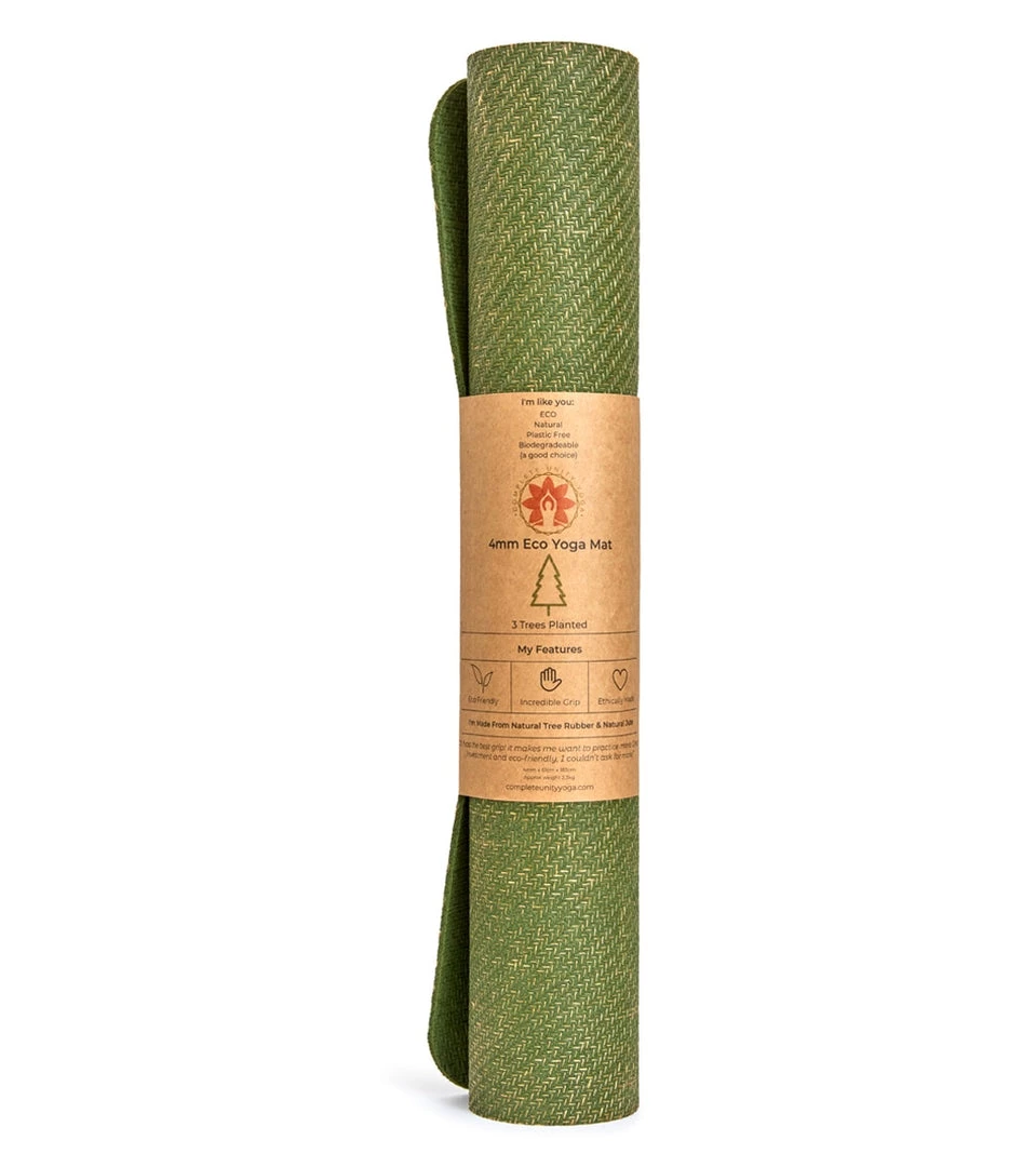 Complete Unity Complete Grip Eco Yoga Mat 4mm Forest YOGA MATS & PROPS 4 Complete Unity Complete Grip Eco Yoga Mat 4mm Forest YOGA MATS & PROPS