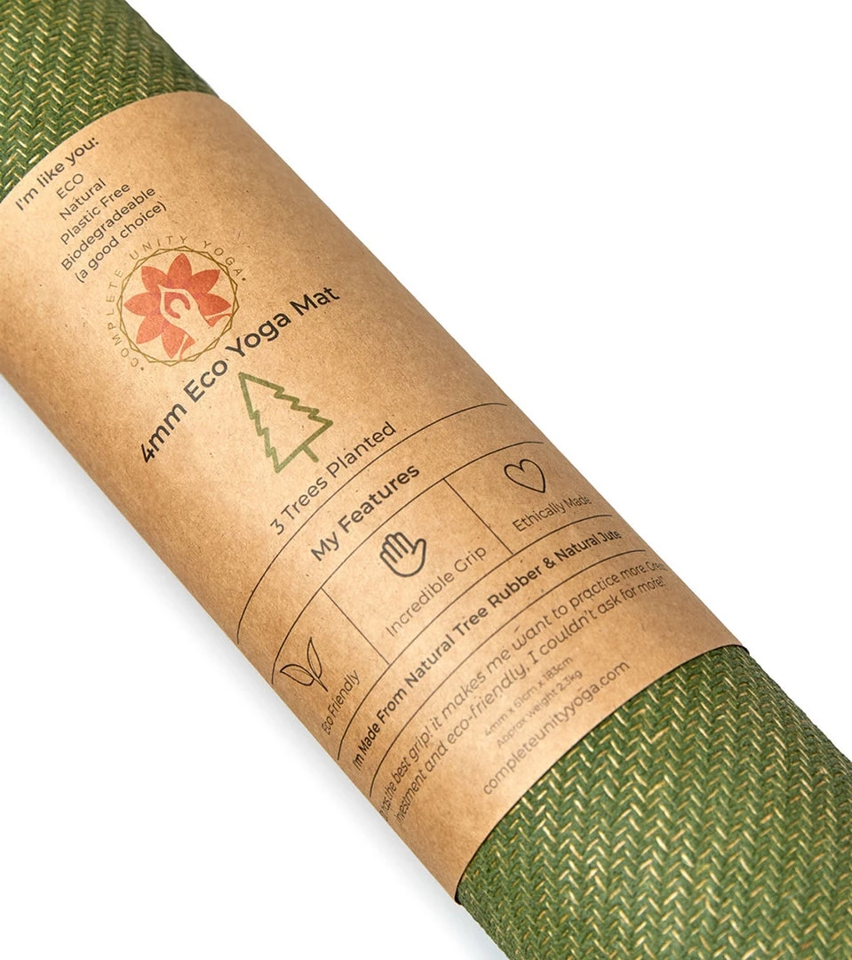 Complete Unity Complete Grip Eco Yoga Mat 4mm Forest YOGA MATS & PROPS 5 Complete Unity Complete Grip Eco Yoga Mat 4mm Forest YOGA MATS & PROPS