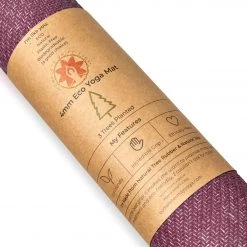YOGA MATS & PROPS Complete Unity Complete Grip Eco Yoga Mat 4mm Autumn Plum 10 YOGA MATS & PROPS Complete Unity Complete Grip Eco Yoga Mat 4mm Autumn Plum
