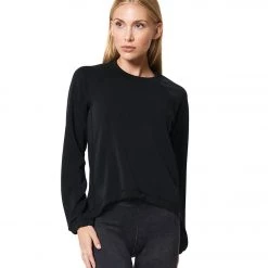NUX Sleek Sweat Pullover Black NEW ARRIVALS
