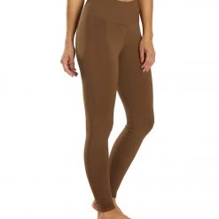 NUX One By One Seamless Yoga Leggings Mocha