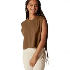 NUX Ella Organic Tank Mocha NEW ARRIVALS