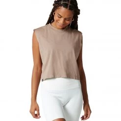 NEW ARRIVALS NUX Ella Organic Tank Dune