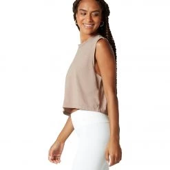 NEW ARRIVALS NUX Ella Organic Tank Dune