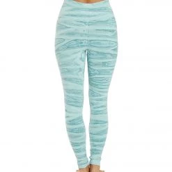 NUX One By One Hand Dye Yoga Leggings Blue Ripple 11 NUX One By One Hand Dye Yoga Leggings Blue Ripple