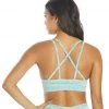 NUX Hand-Dye Levitate Yoga Sports Bra Blue Ripple CLOTHING