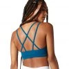 CLOTHING NUX Levitate Seamless Yoga Sports Bra Deep Teal