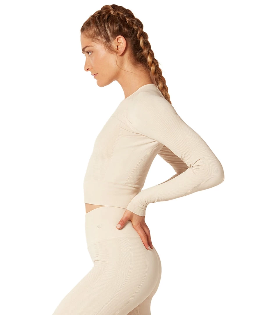 CLOTHING NUX One By One Long Sleeve Latte 4 CLOTHING NUX One By One Long Sleeve Latte