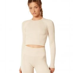 CLOTHING NUX One By One Long Sleeve Latte 11 CLOTHING NUX One By One Long Sleeve Latte