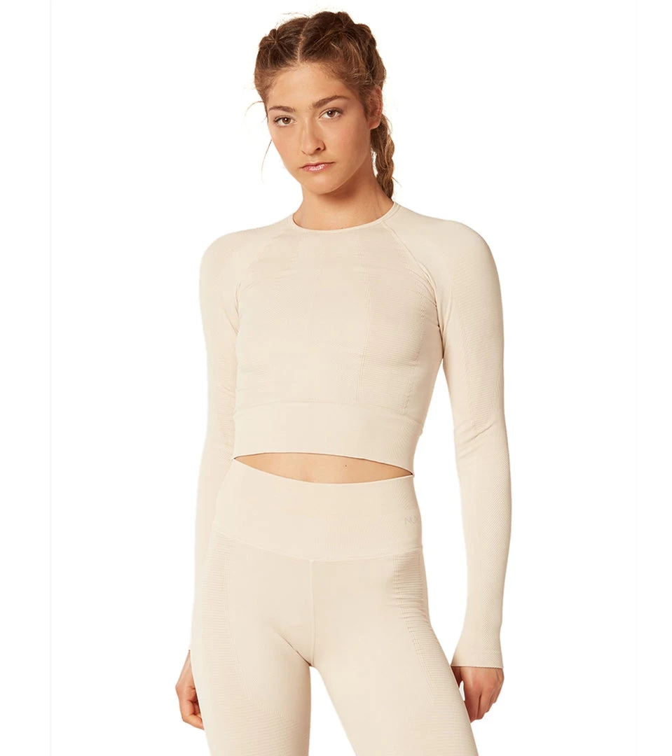 CLOTHING NUX One By One Long Sleeve Latte 7 CLOTHING NUX One By One Long Sleeve Latte