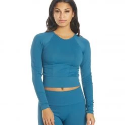 NUX One By One Long Sleeve Deep Teal