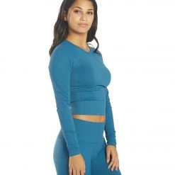 NUX One By One Long Sleeve Deep Teal 10 NUX One By One Long Sleeve Deep Teal