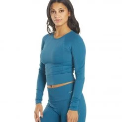 NUX One By One Long Sleeve Deep Teal 13 NUX One By One Long Sleeve Deep Teal