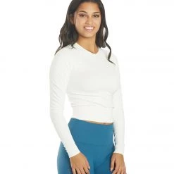 NUX One By One Long Sleeve White