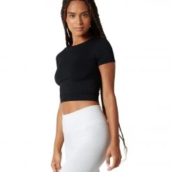 CLOTHING NUX Our Favorite Crop Top Black