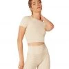 NUX Our Favorite Crop Top Latte CLOTHING 1 NUX Our Favorite Crop Top Latte CLOTHING