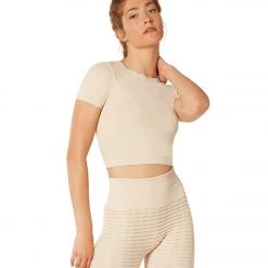 NUX Our Favorite Crop Top Latte CLOTHING