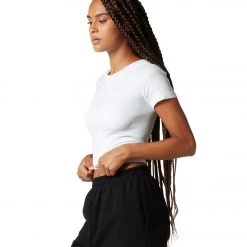 CLOTHING NUX Our Favorite Crop Top White