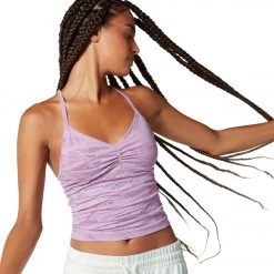 NUX Paloma Cami Hand-Dye Purple Ripple 11 NUX Paloma Cami Hand-Dye Purple Ripple