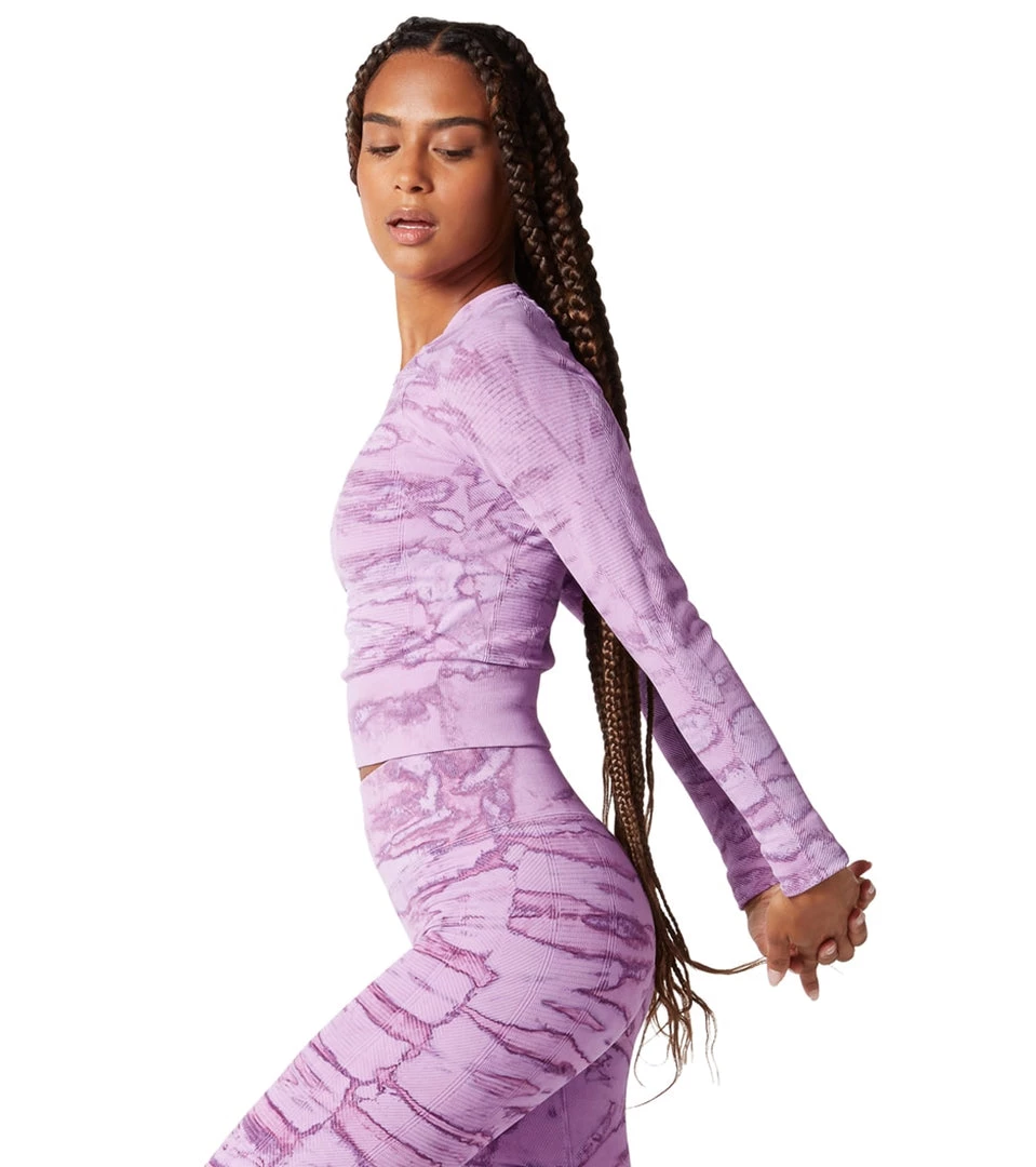 NUX One By One Long Sleeve Hand Dye Purple Ripple 4 NUX One By One Long Sleeve Hand Dye Purple Ripple