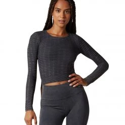 NUX Pucker Up Long Sleeve Mineral Wash Black CLOTHING 13 NUX Pucker Up Long Sleeve Mineral Wash Black CLOTHING