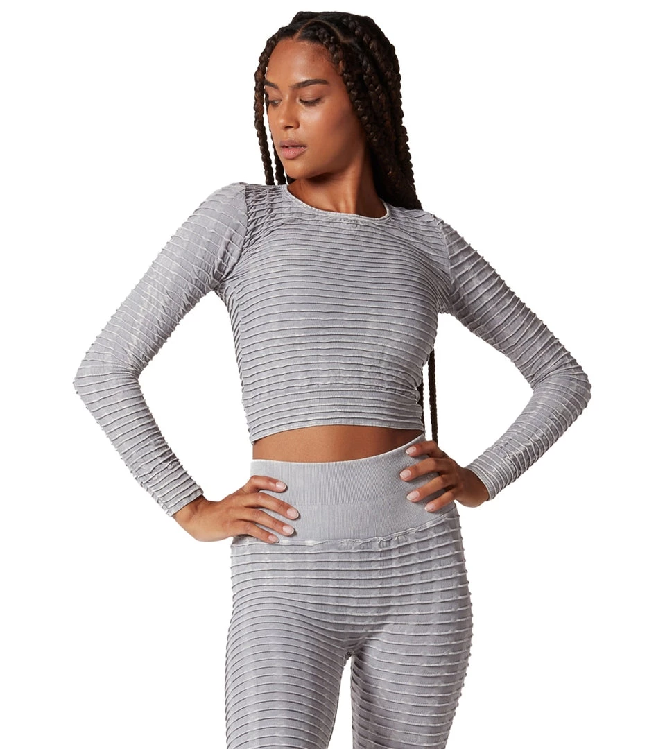 NUX Pucker Up Long Sleeve Mineral Wash Stone 3 NUX Pucker Up Long Sleeve Mineral Wash Stone