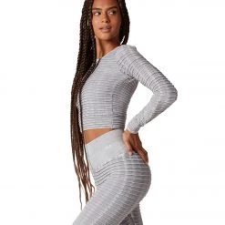 NUX Pucker Up Long Sleeve Mineral Wash Stone