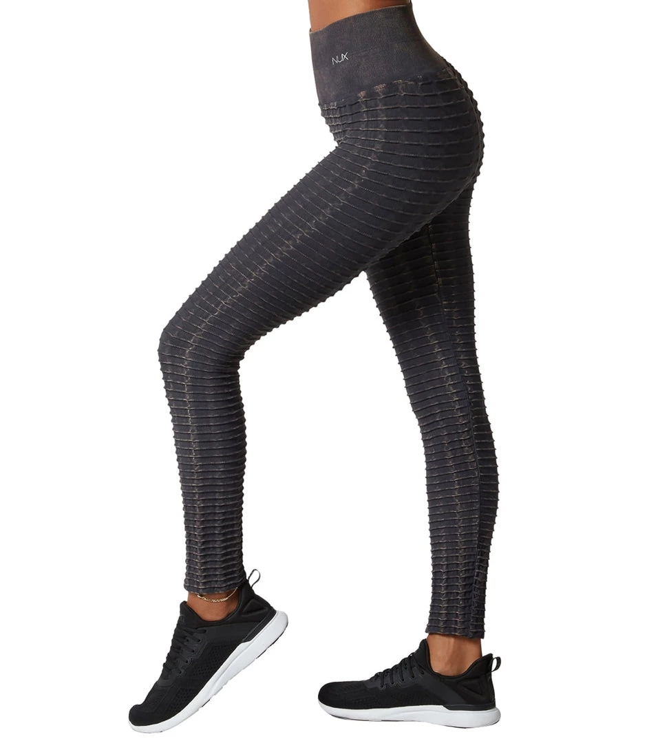 NUX Pucker Up Legging Mineral Wash Black CLOTHING 4 NUX Pucker Up Legging Mineral Wash Black CLOTHING