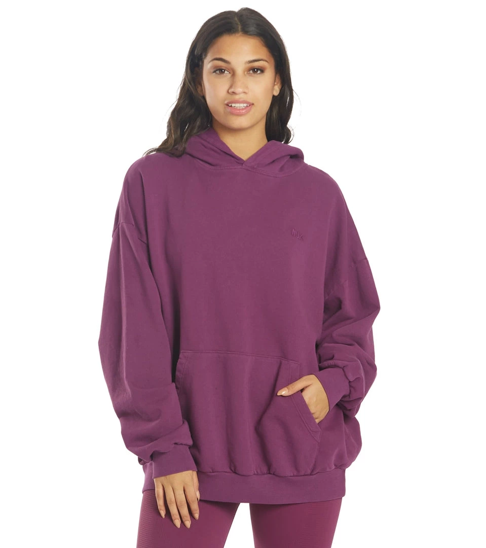 CLOTHING NUX The Organic Hoodie Purple Onyx 3 CLOTHING NUX The Organic Hoodie Purple Onyx