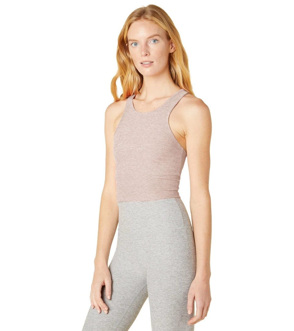 Beyond Yoga Focus Cropped Tank Chai 4 Beyond Yoga Focus Cropped Tank Chai