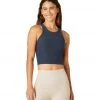Beyond Yoga Focus Cropped Tank Nocturnal Navy 2 Beyond Yoga Focus Cropped Tank Nocturnal Navy