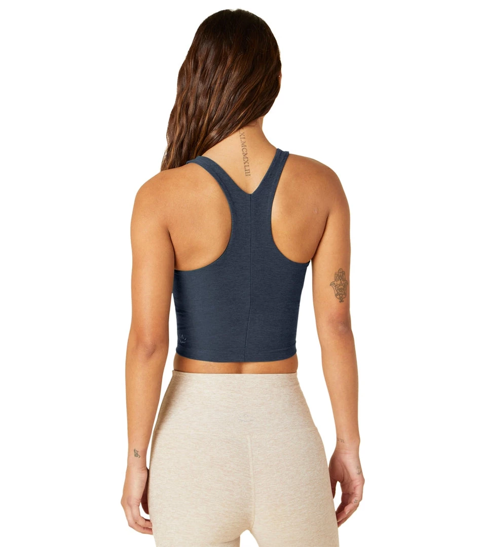 Beyond Yoga Focus Cropped Tank Nocturnal Navy 5 Beyond Yoga Focus Cropped Tank Nocturnal Navy
