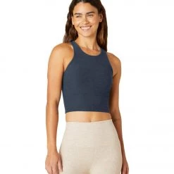Beyond Yoga Focus Cropped Tank Nocturnal Navy 15 Beyond Yoga Focus Cropped Tank Nocturnal Navy