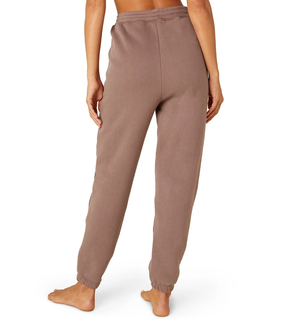 Beyond Yoga WFH Fleece Sweatpant Sienna Brown 5 Beyond Yoga WFH Fleece Sweatpant Sienna Brown