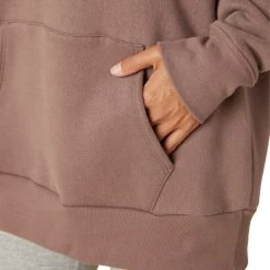 CLOTHING Beyond Yoga WFH Fleece Hoodie Sienna Brown 13 CLOTHING Beyond Yoga WFH Fleece Hoodie Sienna Brown