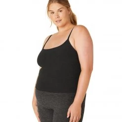 Beyond Yoga Plus Spacedye Truly Tank Darkest Night