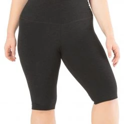 Beyond Yoga Plus Spacedye High Waisted Pedal Pusher Darkest Night