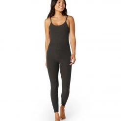 Beyond Yoga Spacedye Uplevel Midi Jumpsuit Darkest Night
