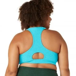 Beyond Yoga Plus Spacedye Got Your Back Bra Capri Blue-Grotto