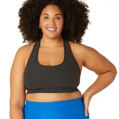 Beyond Yoga Plus Spacedye Got Your Back Bra Darkest Night