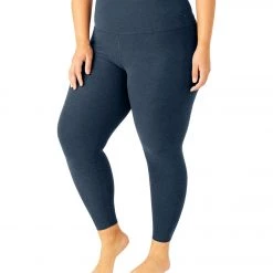 Beyond Yoga Plus Spacedye Out Of Pocket High Waisted Midi Legging Nocturnal Navy